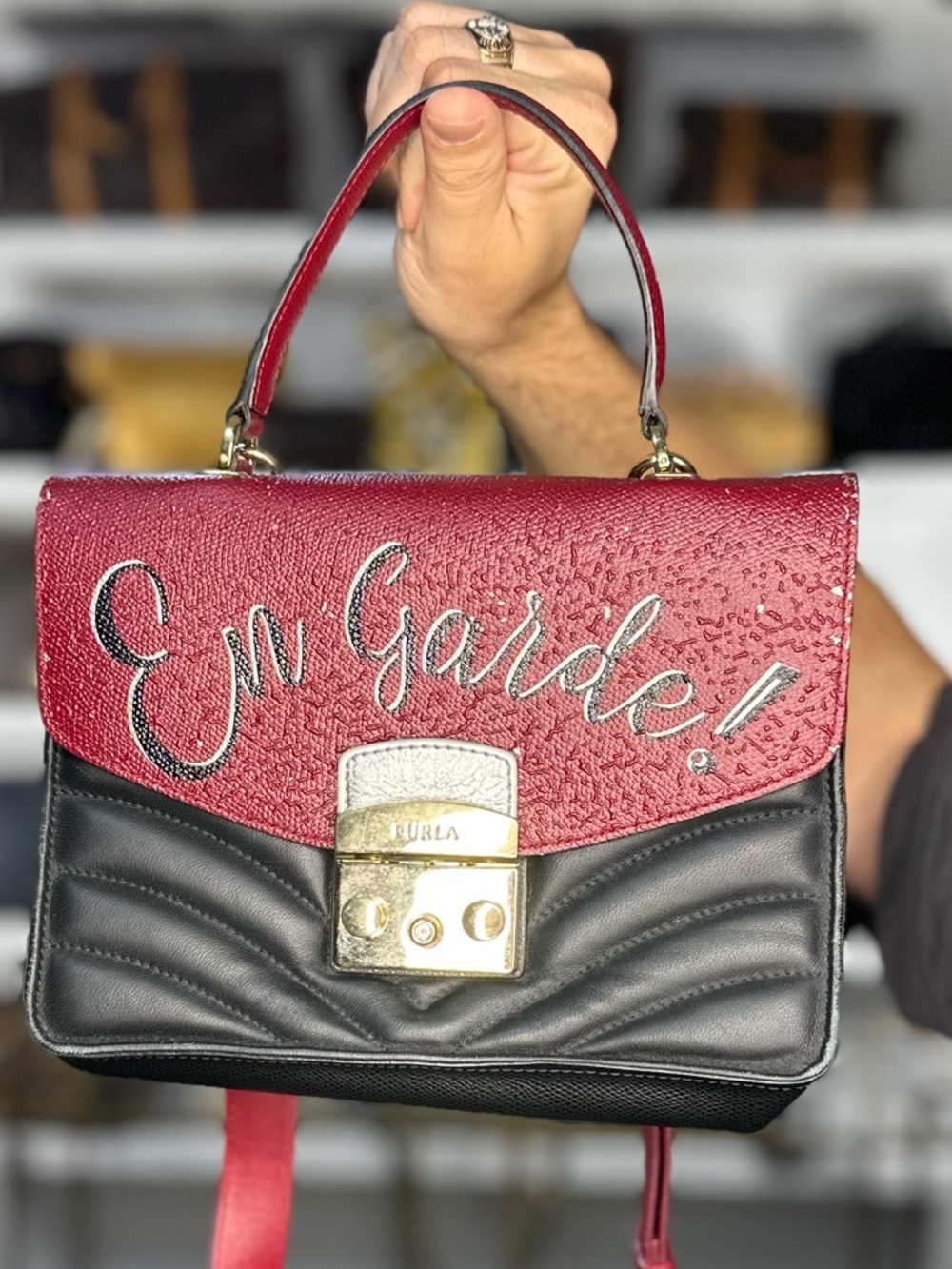 FURLA RARE 2 WAY BAG